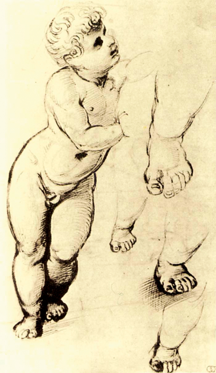   拉斐尔·桑西  Raffaello Santi  ——素描作品 (49)